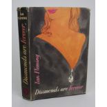 IAN FLEMING 'DIAMONDS ARE FOREVER' 1st edition, 1956, unclipped with original dust jacket, published