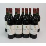 NINE BOTTLES OF CHATEAU GISCOURS MARGAUX, 1978 75cl, various bottles numbers Condition Report: