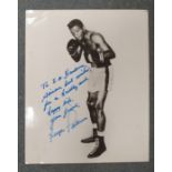 AN INTERESTING ALBUM OF AUTOGRAPHS FEATURING SPORTSMEN, EXPLORERS ETC including Floyd Patterson,