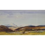 •TOM H SHANKS RSW, RGI (1921-1920) NEAR BALFRON Watercolour on paper, signed, 20 x 35cm (8 x 13 3/