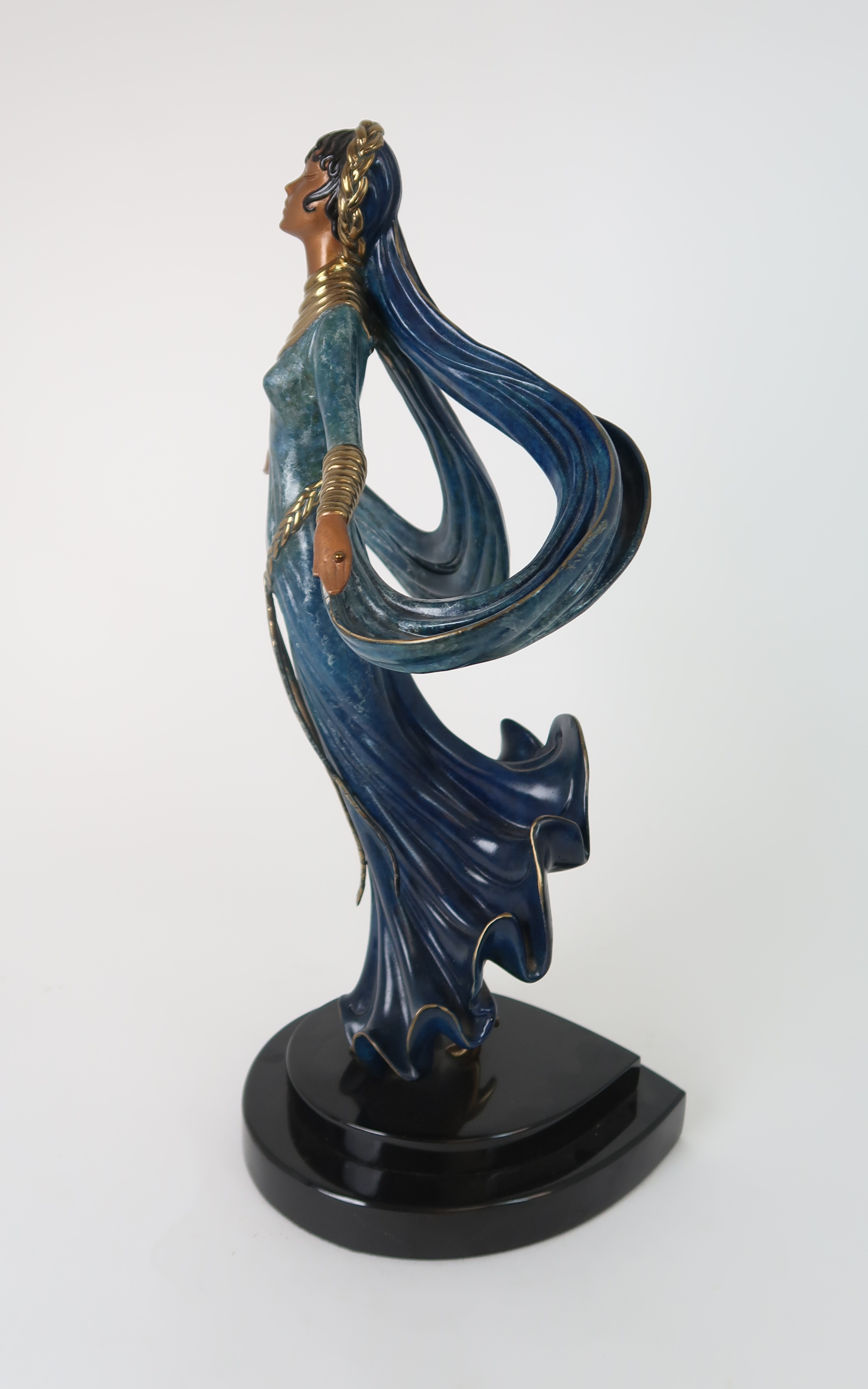 ERTE, (Russian, 1892-1990) ECSTASY bronze figure of a woman, stamped 153/500 1989, Sevenarts Ltd, - Image 2 of 7