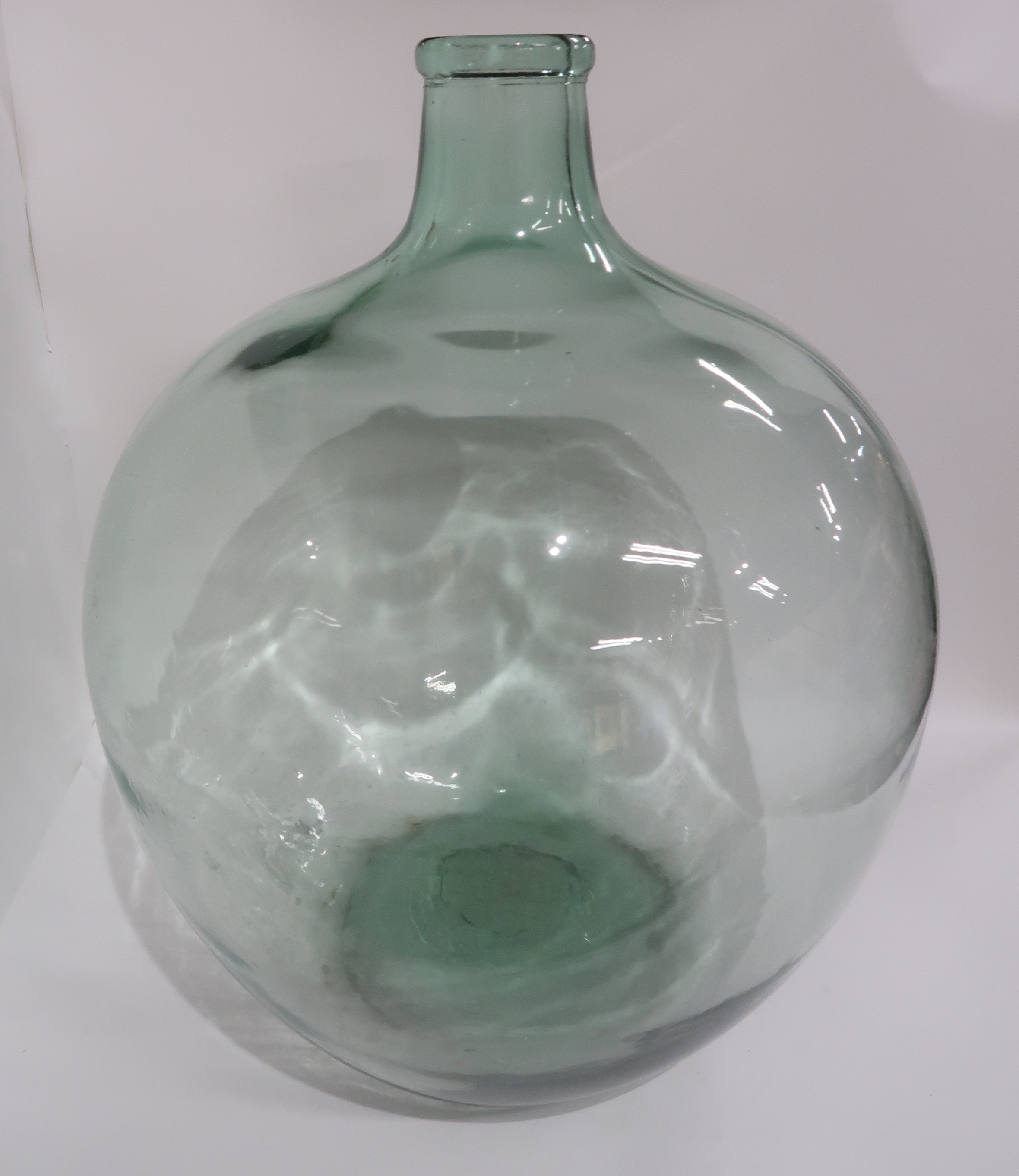 A LARGE GLASS CARBOY Condition Report: Available upon request