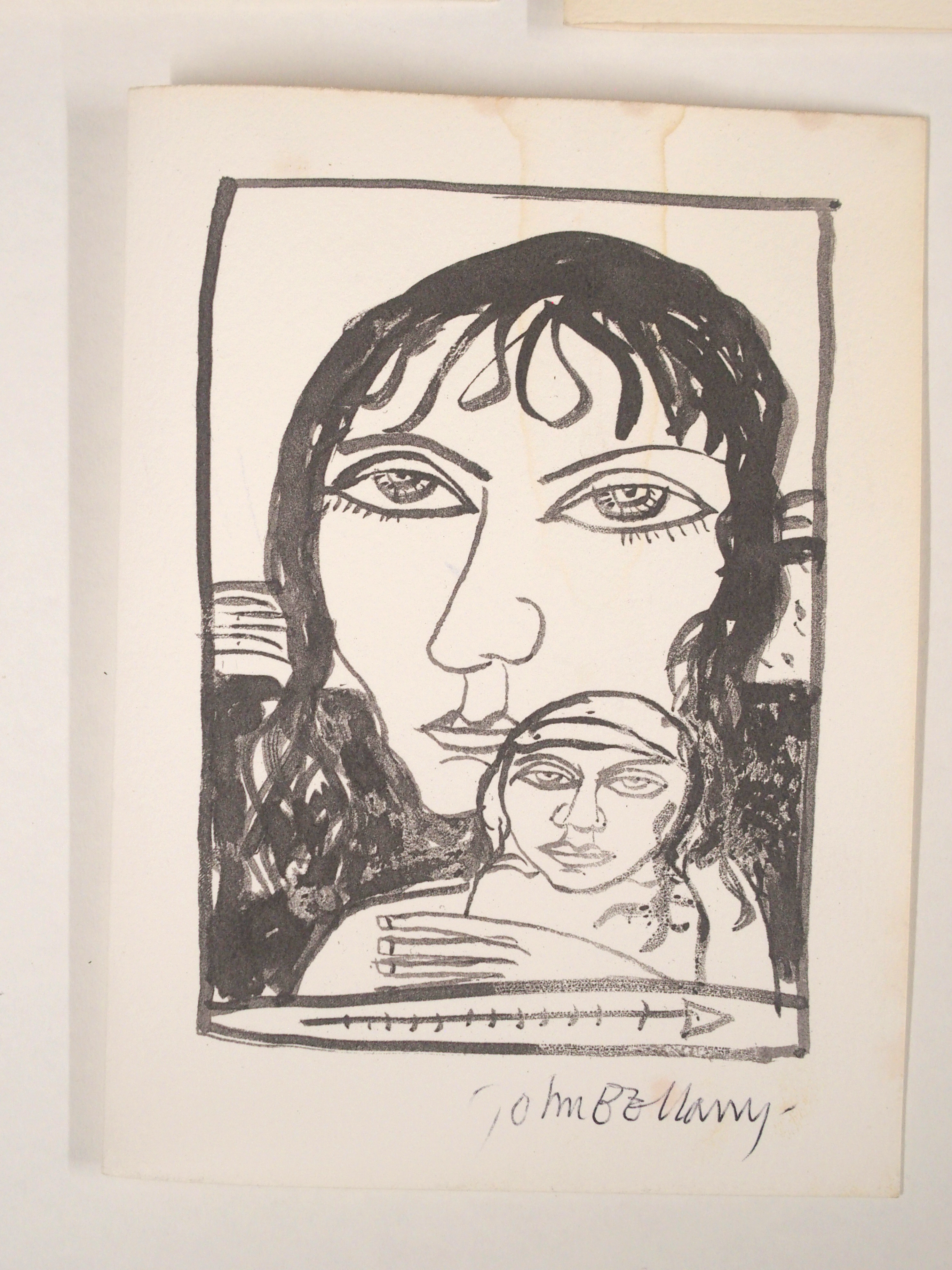 A COLLECTION OF VARIOUS GREETING CARDS from John Bellany etc Condition Report: - Image 5 of 8
