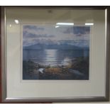 A signed limited edition print by Ed Hunter titled "Arran" number 819 of 850 Condition Report: