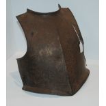 A vintage breast and back plate Condition Report: Available upon request