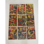 Seventeen Marvel Strange Tales comics, No.129-168 incomplete run (17) This lot is being sold without