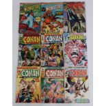 A collection of approximately 150 Marvel comics including Conan The Barbarian, Darkhawk, Sub-Mariner