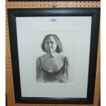 PETER NARDINI Allison, signed, pastel portrait, 28 x 21cm Condition Report: Available upon request