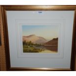 W.T.J.BURTON Loch Lomond, signed, watercolour, 22 x 26cm Condition Report: Available upon request
