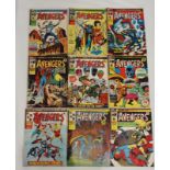 Two boxes of large format Marvel comics including The Avengers, Super Spider-Man etc This lot is