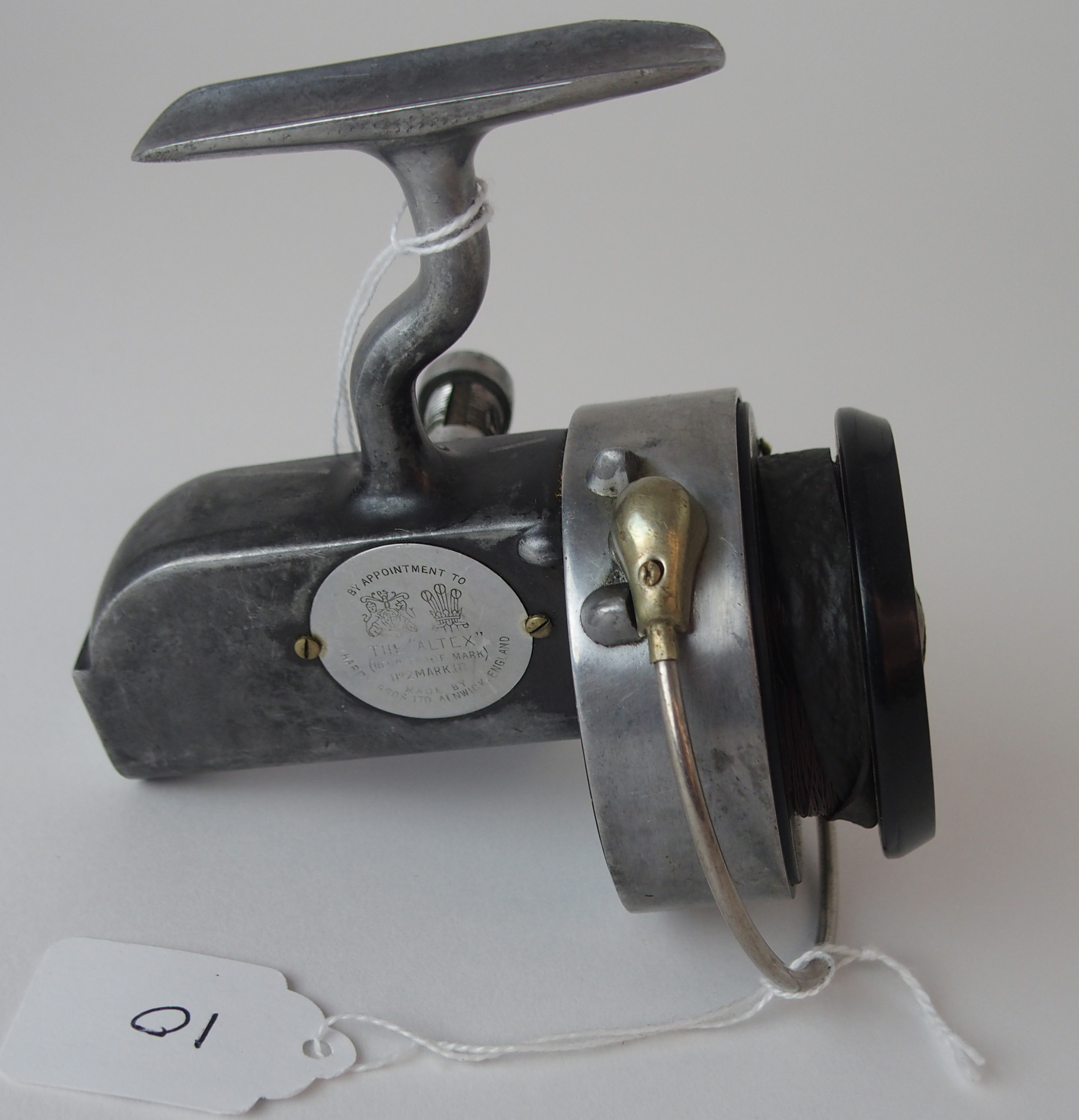 A Hardy Altex No2, mk3 reel with two spare spools, reel bag, boxed Condition Report: Available - Image 3 of 5