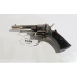 A chromium plate & bakelite starting pistol serial no. 704 o/all length 20 cm. Condition Report: