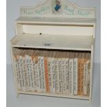 Peter Rabbit's Book Shelf with related books and a roulette horse racing game (2) Condition