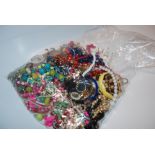 A collection of costume beads etc Condition Report: Available upon request