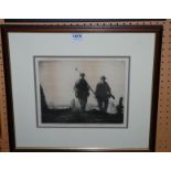 ERNEST HERBERT WHYDALE Return from work, signed, etching, 21 x 26cm Condition Report: Available upon