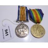 A WW1 group of two to 229855 GNR. F Keene RA Condition Report: Available upon request