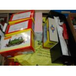 Three Hornby locomotives, various Triang coaches, accessories etc Condition Report: Available upon