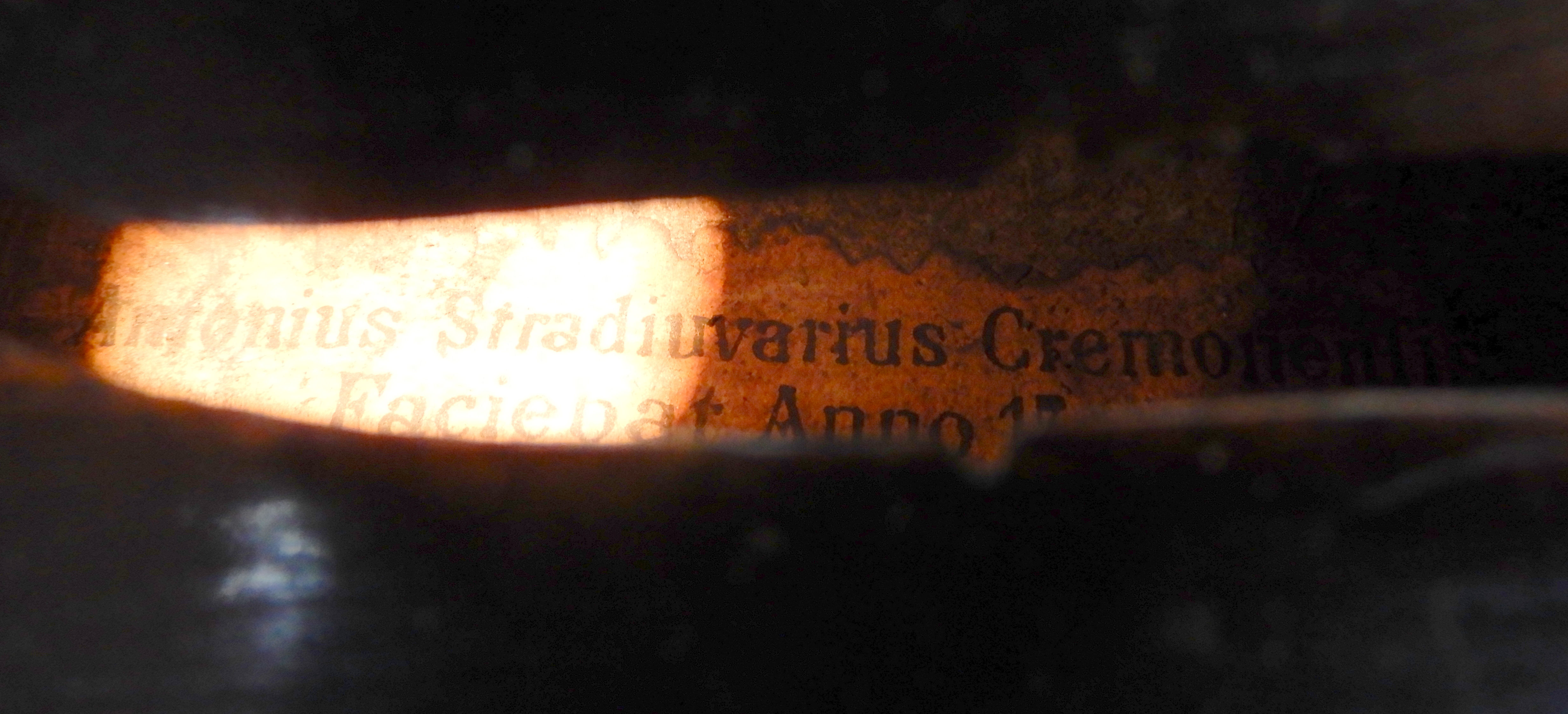 A two piece back violin 35.5 cm bearing label to the interior Antonius Stradiuvarius Cremonenfis - Image 24 of 26