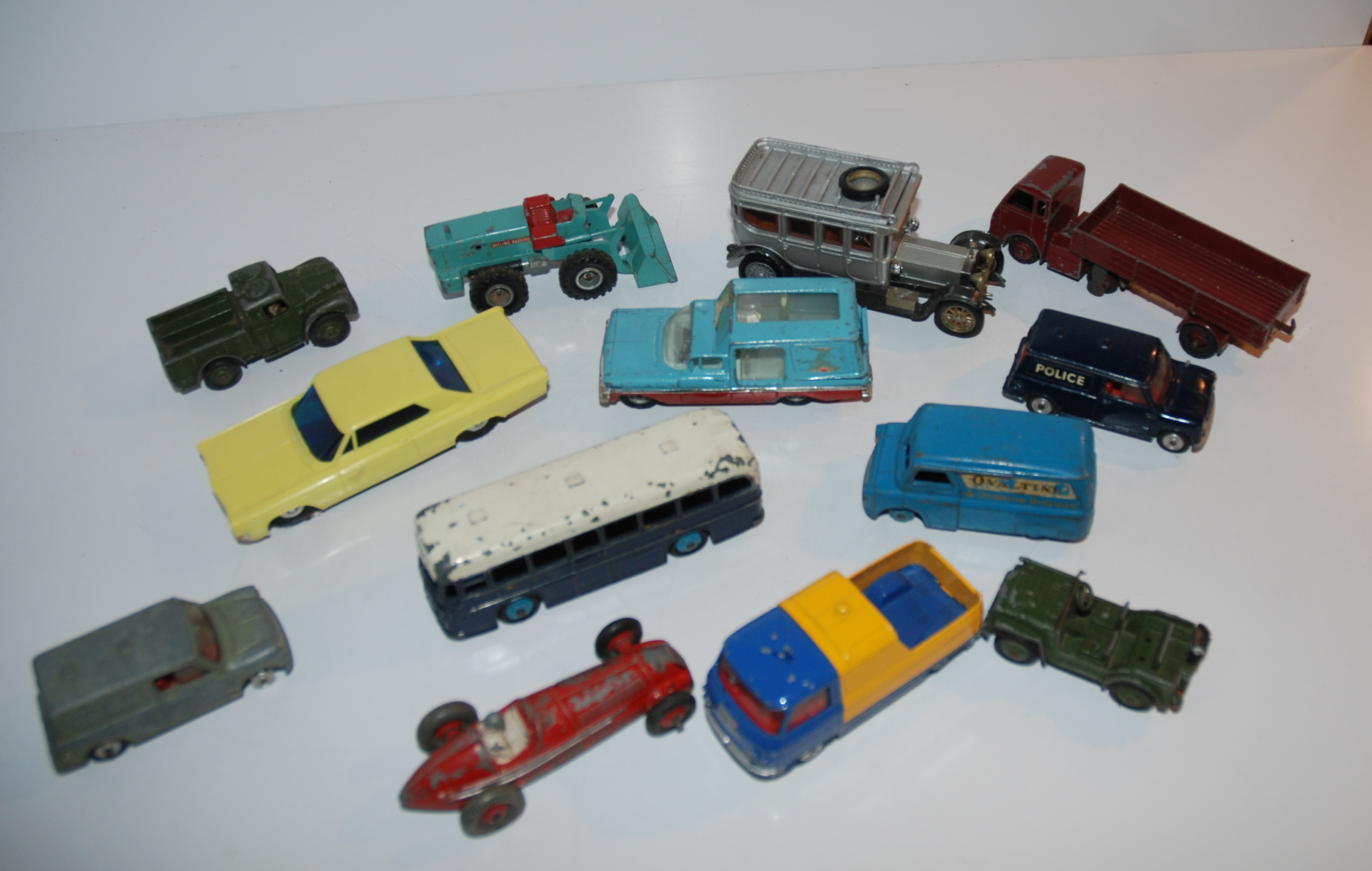 A collection of Dinky, Corgi and other models (af) Condition Report: Available upon request