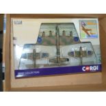 A collection of Oxford and other Atlas models in original boxes and Corgi Battle of Britain model