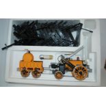 A Hornby Stephenson's Rocket, a G104 coach and points all in original boxes Condition Report: