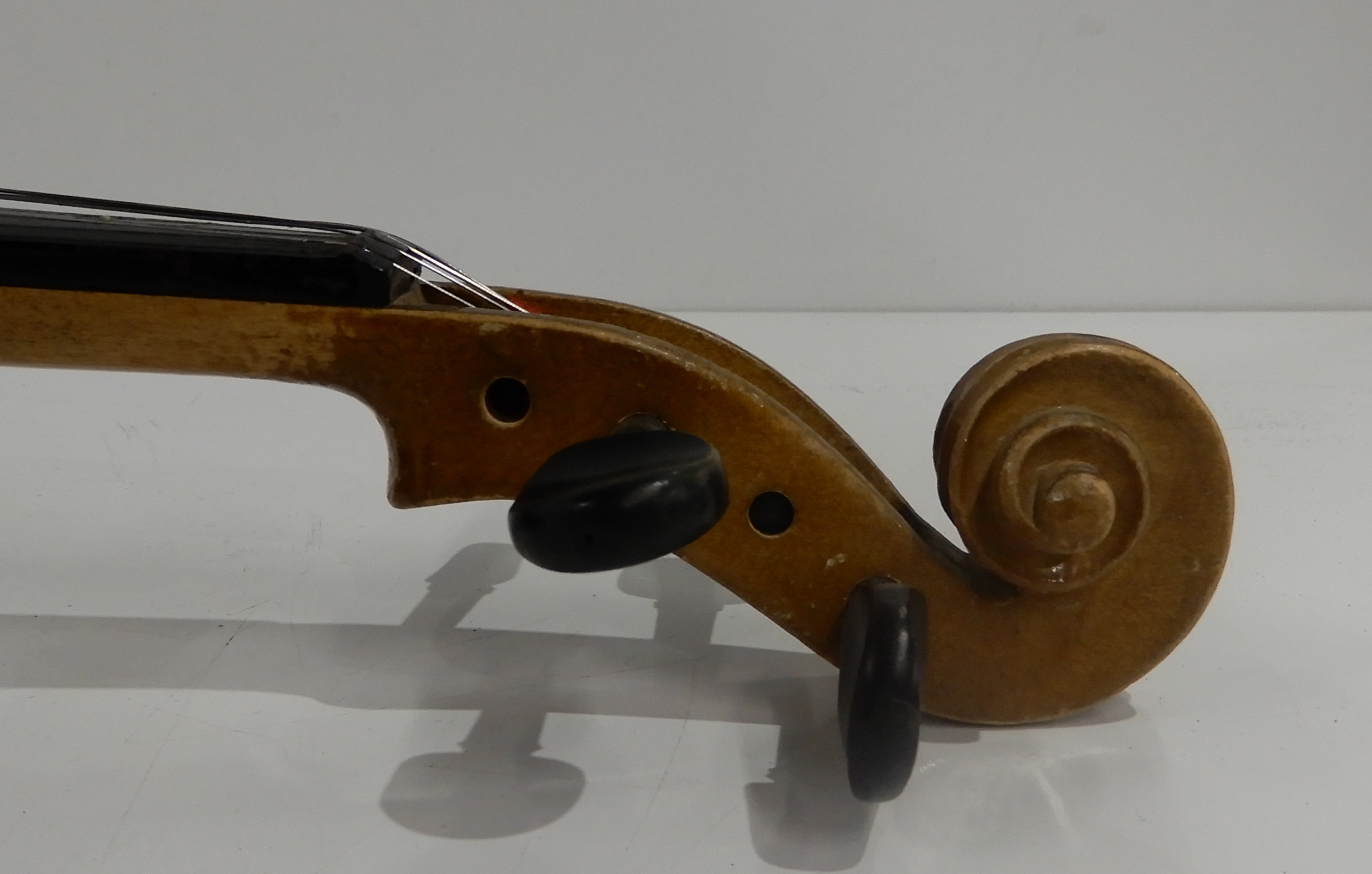 A two piece back violin 34cm Condition Report: Available upon request - Image 3 of 4