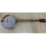 A Sheltone 5 string G banjo Condition Report: Available upon request