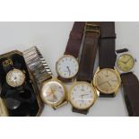 A collection of vintage and fashion watches Condition Report: Not available for this lot