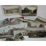 A collection of approximately fifty-five Glasgow related postcards Condition Report: Available