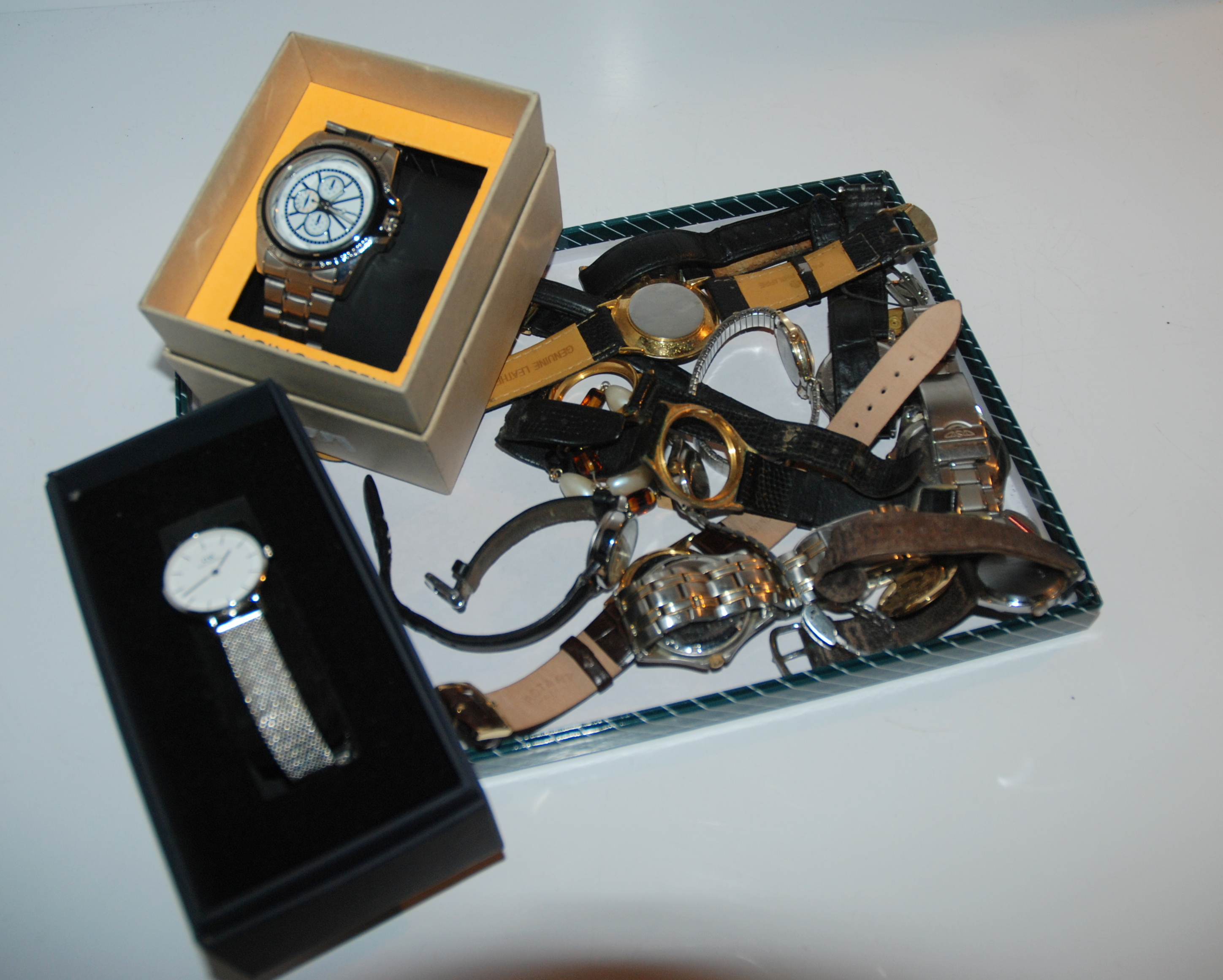 A collection of various fashion watches (af) Condition Report: Available upon request
