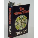 The Silmarillion by J.R.R. Tolkien, 1977, hardback and three boxes of various books including