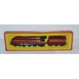 A Triang Hornby R.871 Coronation Locomotive and tender and a collection of coaches and wagons etc in