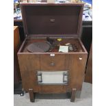 A G Marconi Marconiphone model 287 radiogramophone (af) Condition Report: Available upon request