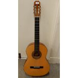 A BM Ltd Espana acoustic guitar with soft case Condition Report: Available upon request