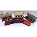 A lot comprising six cased Queen Elizabeth II Coronation coin sets Condition Report: Available