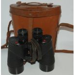 A pair of REL/Canada military binoculars in case Condition Report: Available upon request