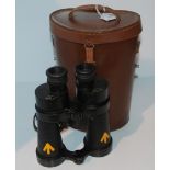 A pair of Barr & Stroud military binoculars in original case Condition Report: Available upon