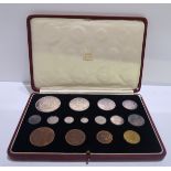 A cased specimen coin set, 1937 Condition Report: Available upon request