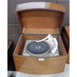 A PYE Black Box electric record player with Garrard 209 turntable (af) Condition Report: Available