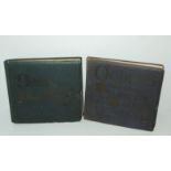 Two albums of Ogden's photo albums Condition Report: Available upon request