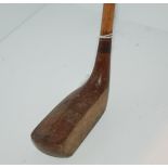 A Forganite putter, the head and shaft stamped Condition Report: Available upon request
