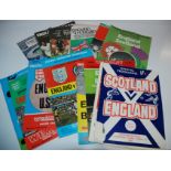 A collection of approximately forty England Intermediate and non League match programmes, 1960s