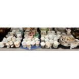 A large quantity of 20th century commemorative coronation china, comprised mainly of cups and