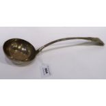A silver soup ladle, Glasgow 1845 36.5 cm long 262 grams Condition Report: Available upon request