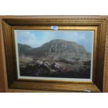 ROBERT SIMPSON Molunt Suilven, Sutherland, signed, oil on board, 30 x 45cm Condition Report: