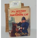 The Mystery Of The Pantomime Cat by Enid Blyton, 1952, with dust jacket, the book autographed by