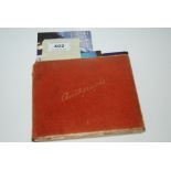 An autograph album bearing numerous signatures Condition Report: Available upon request