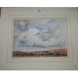 J HERBERT SNELL A cloudy sky, signed, watercolour, 25 x 35cm Condition Report: Available upon