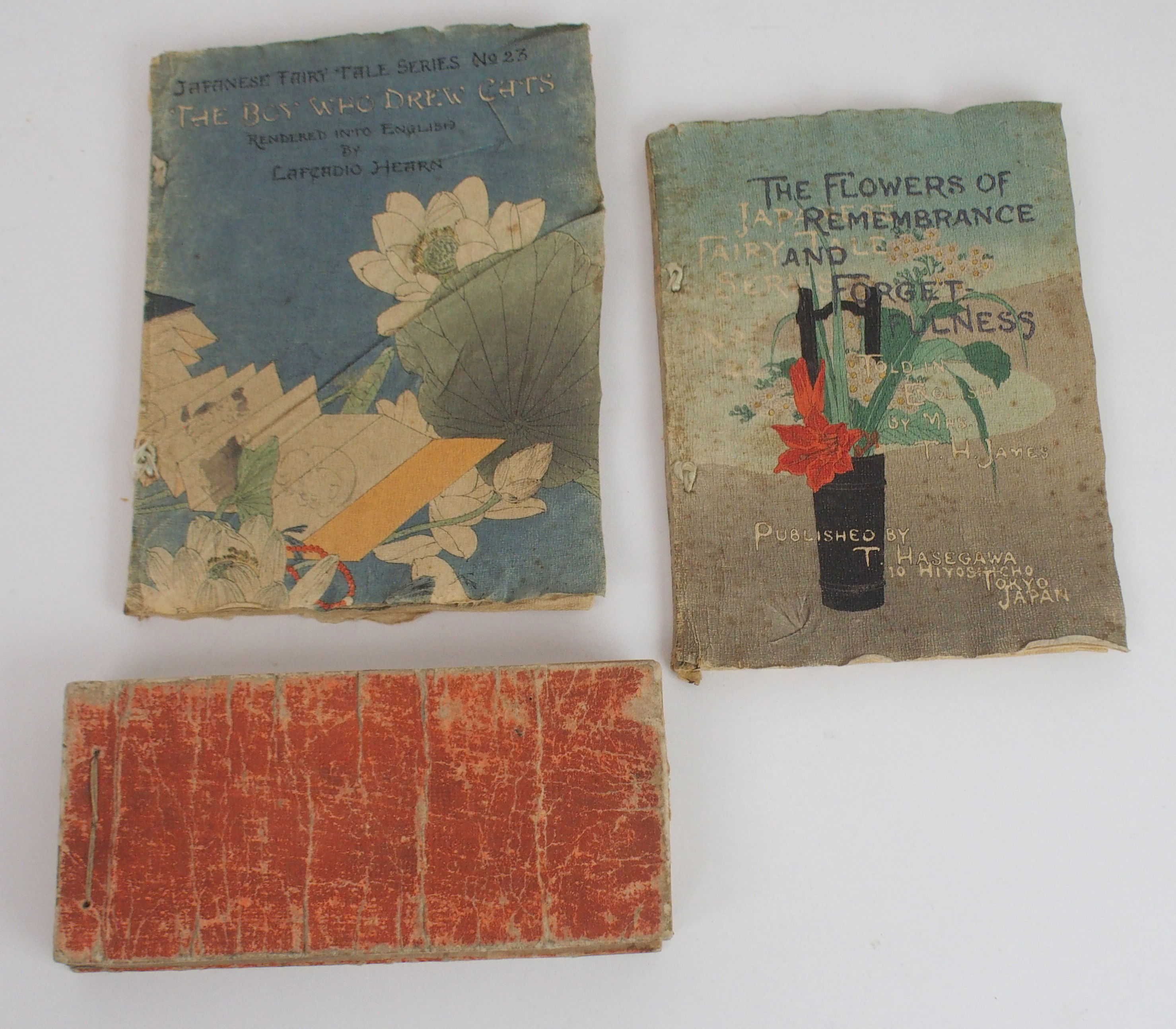 T HASEGAWA THE FLOWERS OF REMEMBRANCE by T H JAMES, Tokyo, Japan, 16 x 12cm, The boy who drew