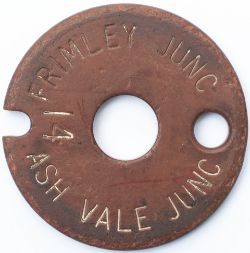 Frimley Junc - Ash Vale Junc